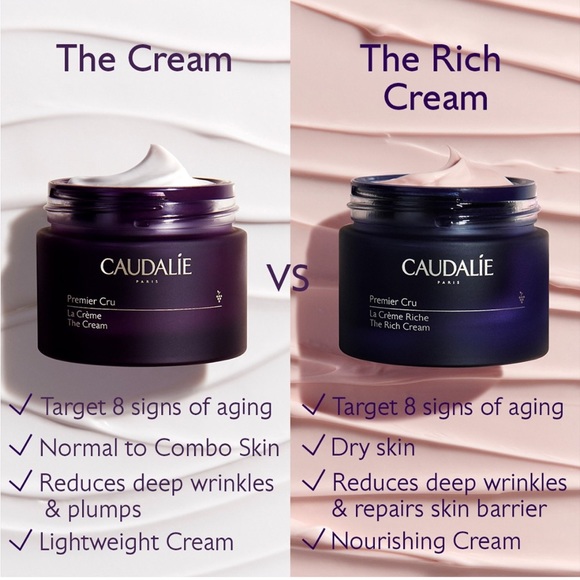 Caudalie 🪷Premier Cru Collection The Anti Aging Rich Cream  *Sealed* - Picture 7 of 7